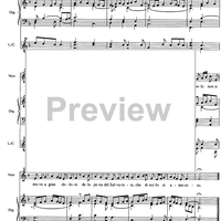 Ben è crudele e spïetoso - Score