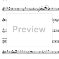 Divertimento No. 1 Eb Major KV113 - Clarinet 1