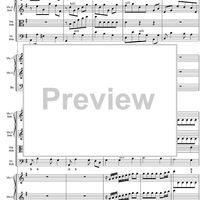 Concerto Grosso Op. 3 No. 3 - Score