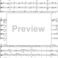 String Quintet No. 2 in B-flat Major, Op. 87 - Score