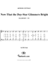 Now That the Day-Star Glimmers Bright