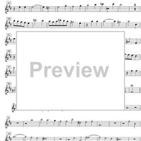 Sonata en Quatuor - 1st Treble