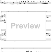 Flute Concerto in G Major, Allegro vivace - Piano