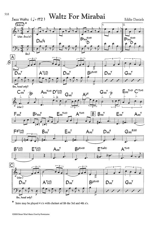 Waltz For Mirabai - C Instruments
