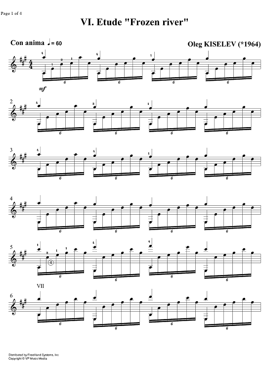 6 Etude Frozen River