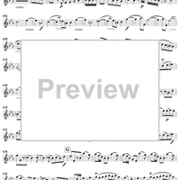 Trois Duos, Cah. 10 - Violin 1