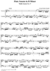 Flute Sonata in B minor,  HWV 376