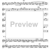 Divertimento No. 2 Op.93 - E-flat Clarinet 1