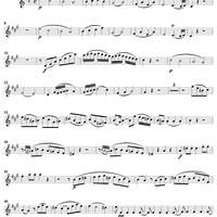 Clarinet Quintet in A Major, K581 - Violin 1