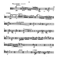 Quartet (Clarinet quartet) Op.26 - Viola