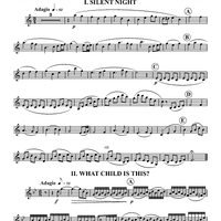 Three Christmas Trios, Vol 1 - Clarinet in B-flat