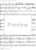 String Quartet No. 10, Movement 1 - Score