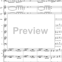 Chorus: Fuor di queste urne, No. 6 from "Lucio Silla", Act 1 - Full Score