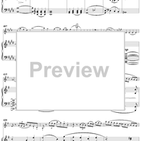 Violin Concerto in E Minor - Piano Score