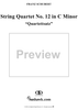 String Quartet No. 12 in C Minor, D703 - Violin 2