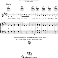 Baa! Baa! Black Sheep