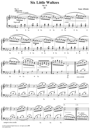 Six Little Waltzes, Op. 25