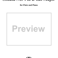 Sonata No. 4 in B-flat Major - Piano/Score