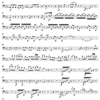 String Quintet No. 6 in E-flat Major, K614 - Cello