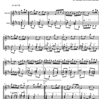 Badinerie BWV 1067 - Score
