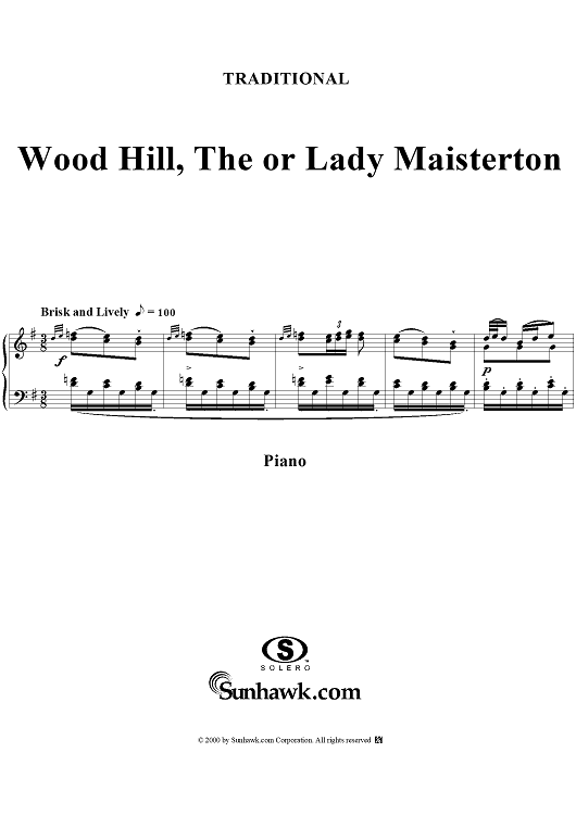 Wood Hill, The or Lady Maisterton