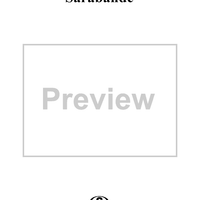 Sarabande in D Minor, from Suite No. 11