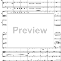 String Octet, Op. 20, Movement 4 - Score