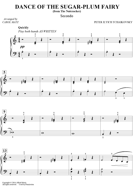 Dance of the Sugar-Plum Fairy (from The Nutcracker)