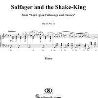 Norwegian Folksongs and Dances Op.17 No.12, Solfager and the Snake-King