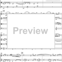 String Quartet No. 1, Movement 3 - Score