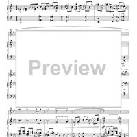 Preludes, Nos. 1-5 - Piano Score