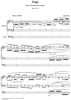 Fuge, No. 7 from "Ten Pieces for Organ", Op. 69