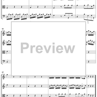 Sonata No. 4 in C major - Score