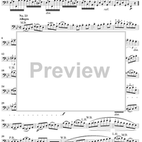 113 Studies for Cello, Book 1, Nos. 18 - 34