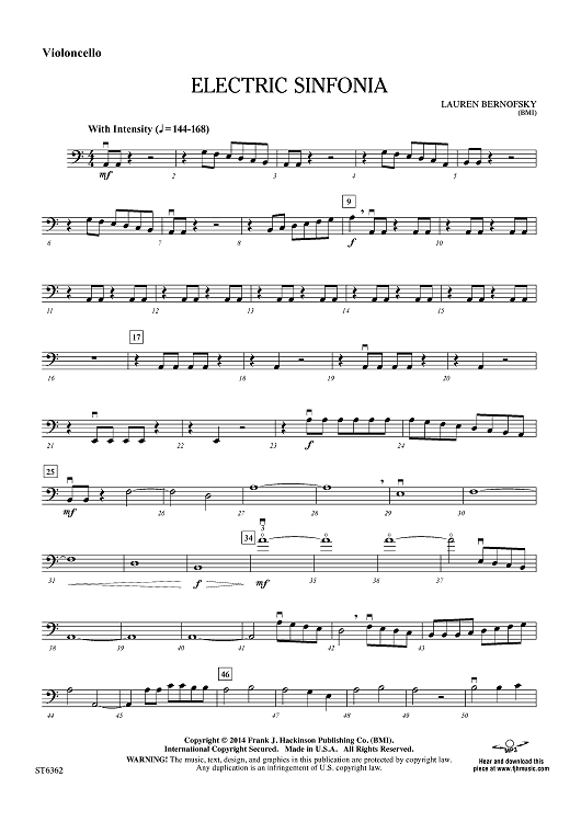 Electric Sinfonia - Violoncello