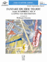 Fanfare On Ode to Joy - from Symphony No. 9 - Eb Baritone Sax