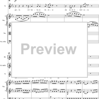 "Misera, dove son!", scena and "Ah, non son' io che parlo", aria, K369 - Full Score