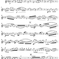 Duet No. 5 from Six Easy Duets, Op. 137 - Flute 2
