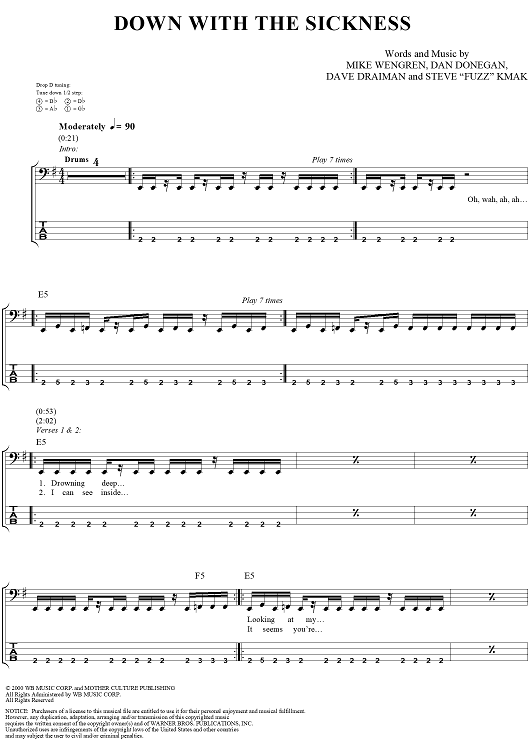 Down With the Sickness