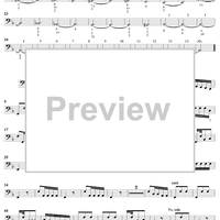 The Four Seasons, No. 3: Autumn - Cello/Bass