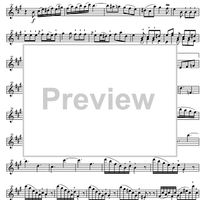 String Quartet A Major Op.20 No. 6 - Violin 1
