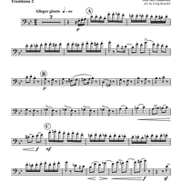 Suite from ''The Nutcracker''. Ouverture Miniature - Trombone 2
