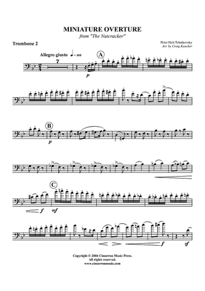 Suite from ''The Nutcracker''. Ouverture Miniature - Trombone 2