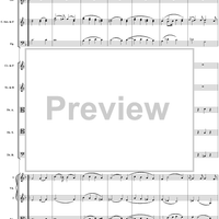 "Marsch der Priester" and "Adagio", No. 9 from  "Die Zauberflöte", Act 2 (K620) - Full Score