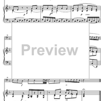 La Bavolet Flottant F Major - Score