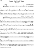 Sonata No. 5 in G Major - Viola