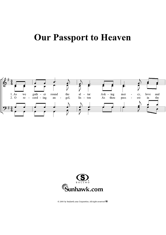Our Passport to Heaven