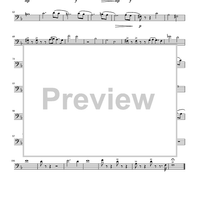Fugue in D Minor - Trombone 1 (opt. F Horn)