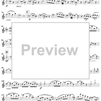 Duet No. 1 from Six Easy Duets, Op. 137 - Flute 1