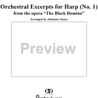 The Black Domino (Harp Excerpt)